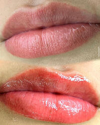 Labios super hidratação já na primeira sessão! POSH GLOSS é um tratamento, não é um procedimento permanente.